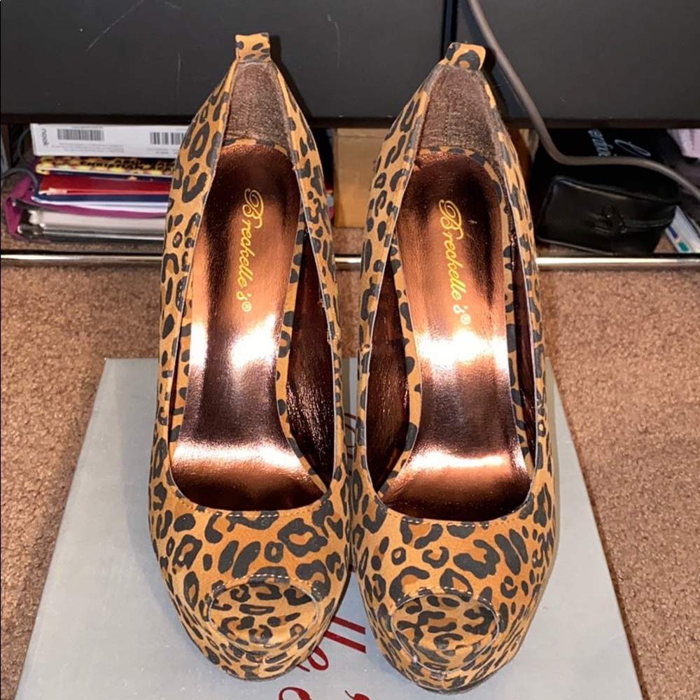 Cheetah heels